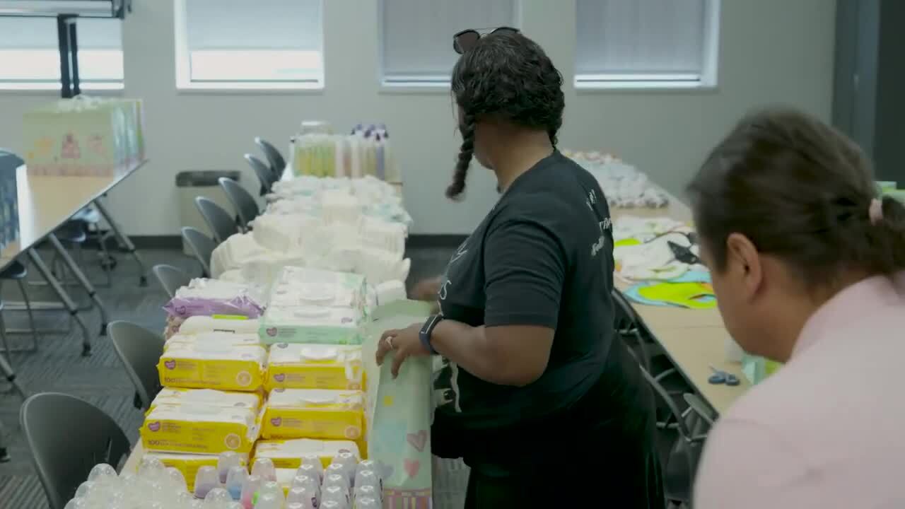 Community Baby Shower at Children's Mercy