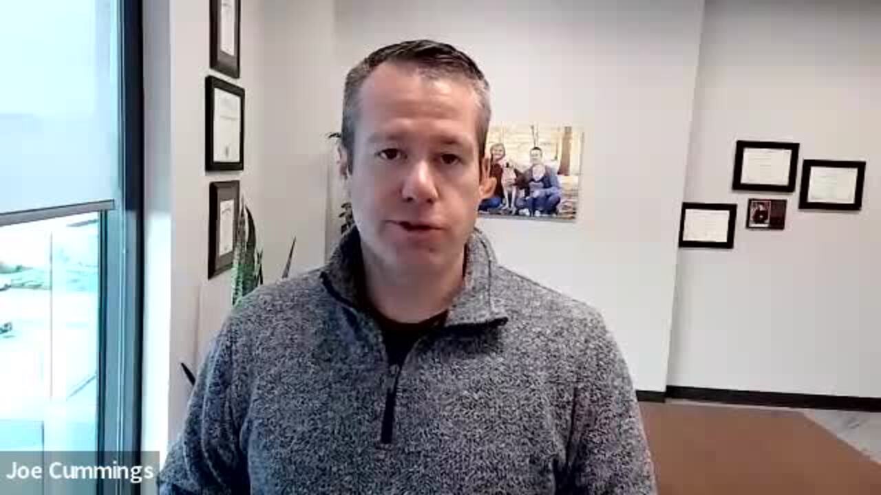 Chair, Joe Cumming's Message