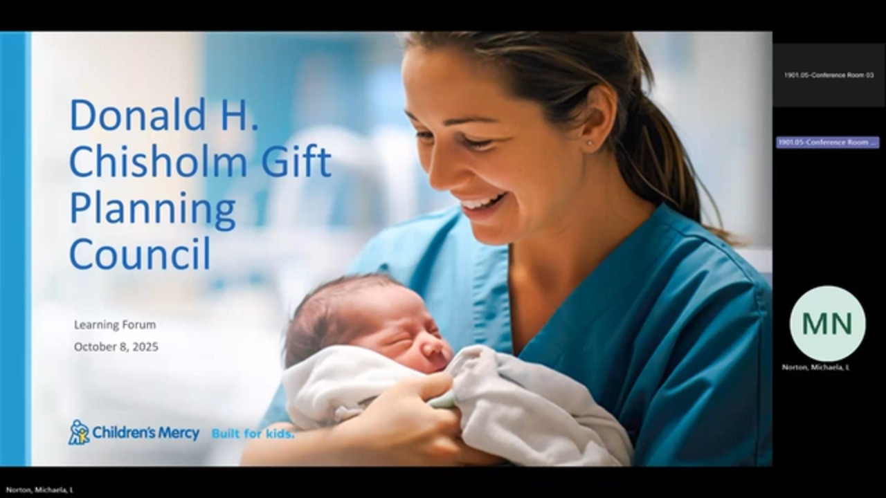 Fall 2025 Gift Planning Council Learning Forum