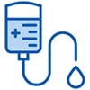 Icon of an intravenous bag.