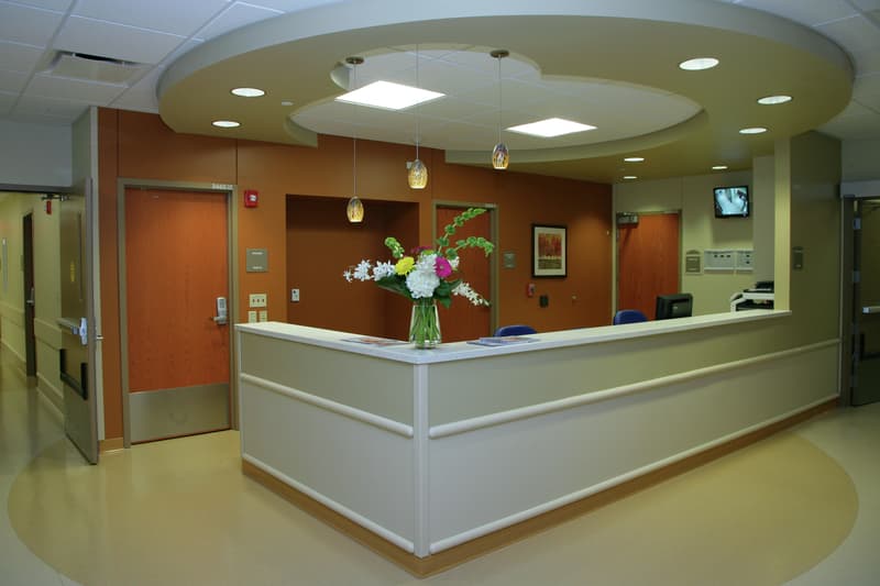 Nurses station at Fetal Health Center
