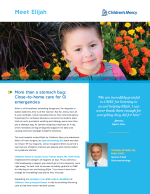 Read about 3-year-old Elijah, who received lifesaving GI surgery at Children’s Mercy Hospital Kansas.