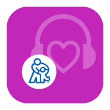 HearPlay logo: Headphone icon with the shape of a heart in the middle