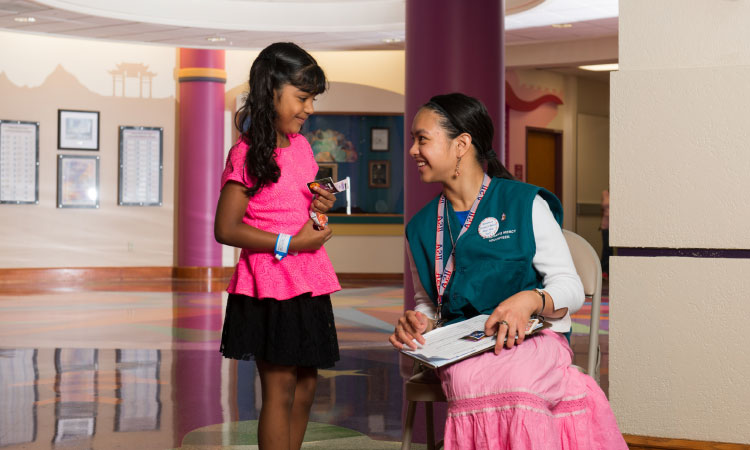 Volunteer opportunities for those with disabilities at Children's Mercy.