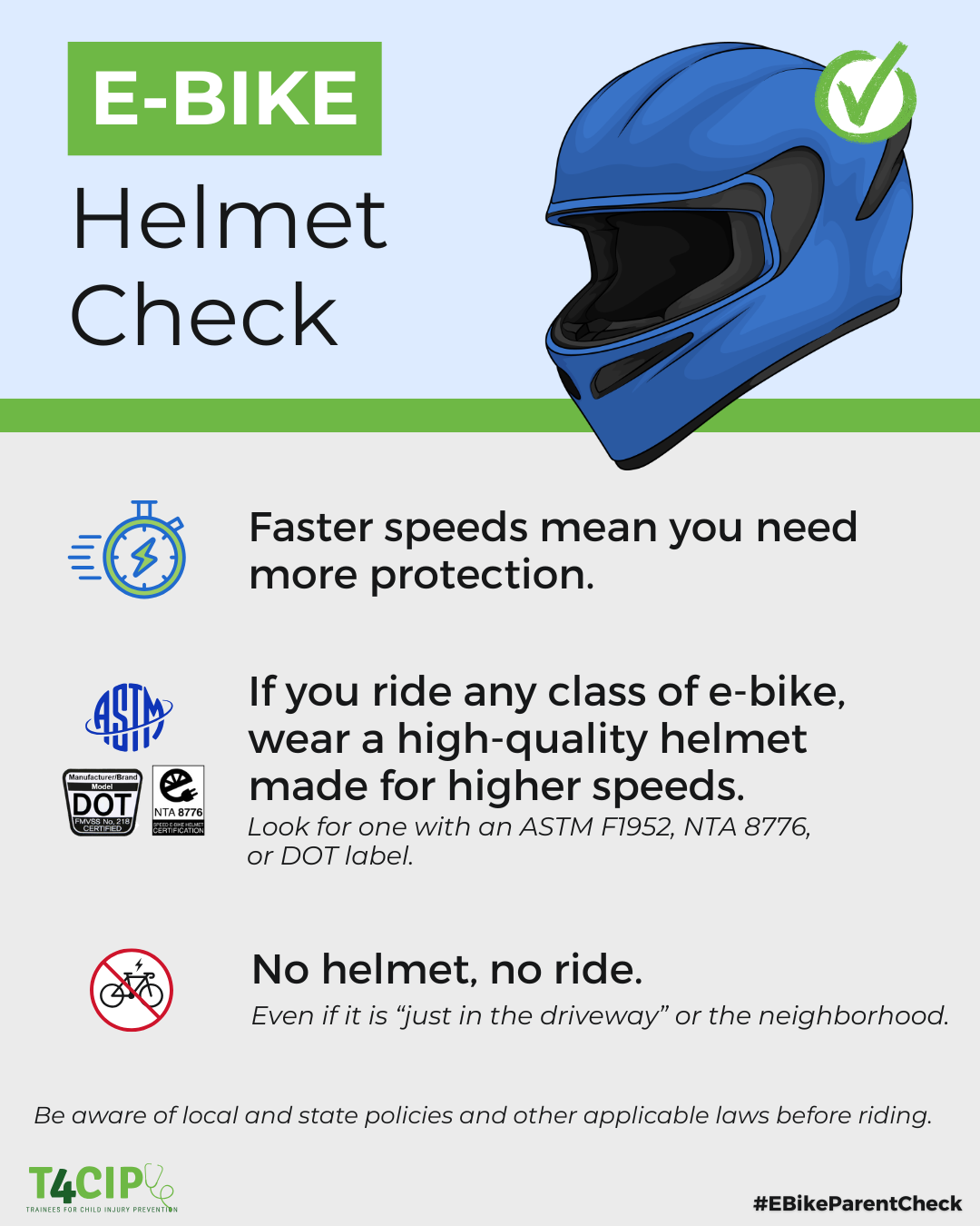 E-bike helmet graphic