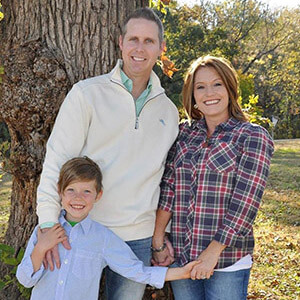 JeffJanda with wife and son