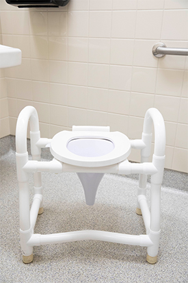 A Uro toilet/commode.