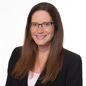 Headshot of Jennifer Marshall smiling.