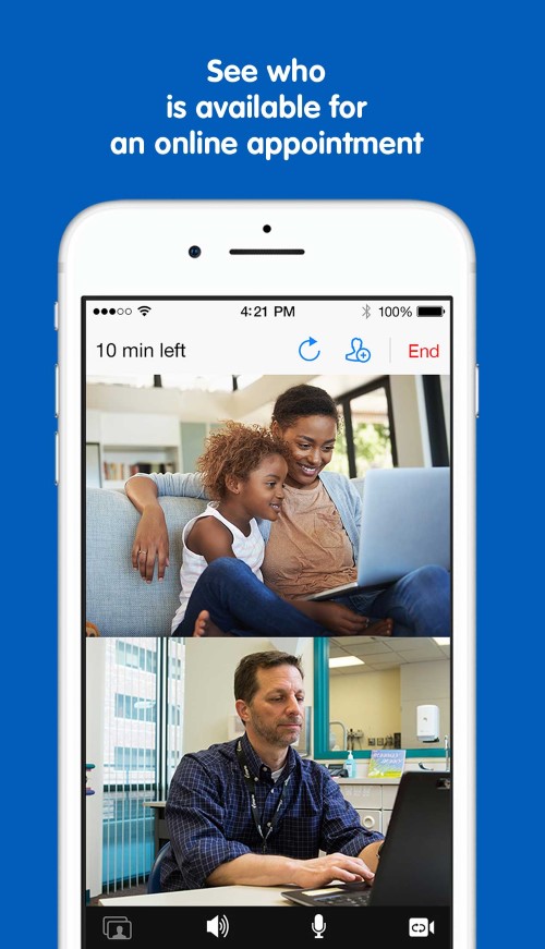 KidCare App allows you to see who is available at Children's Mercy.