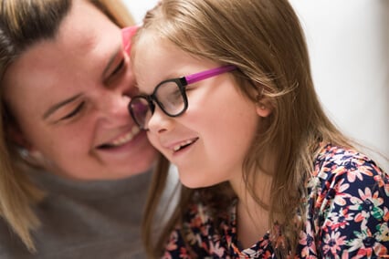 Children's Mercy patient Quinn receiving care in the Beacon Program and Clinic.