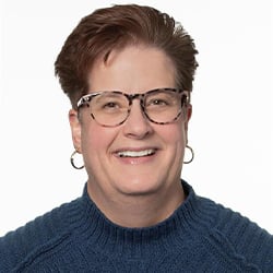 Headshot of Nancy Bahner smiling.