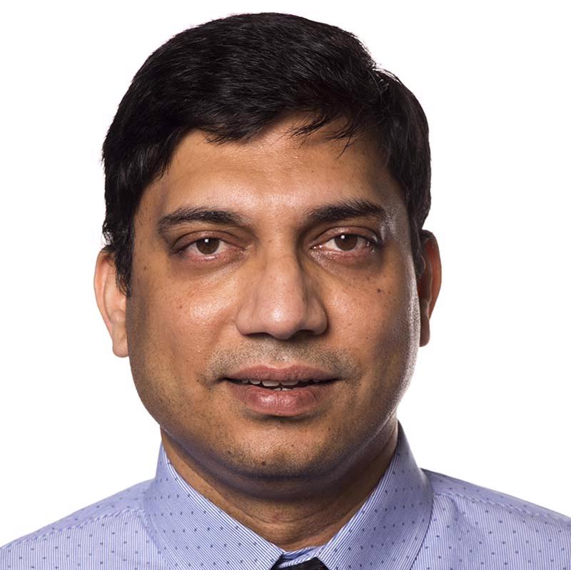 Headshot of Krishna Dummula, MD, MPH