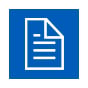 Icon of written paper.