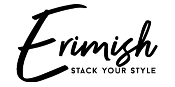 Erimish logo that reads: Erimish, stack your style