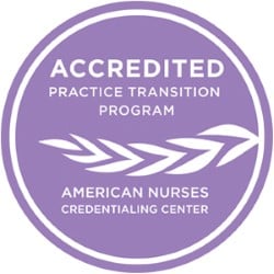 American Nurses Credentialing Center - Accredited Practice Transition Program Logo