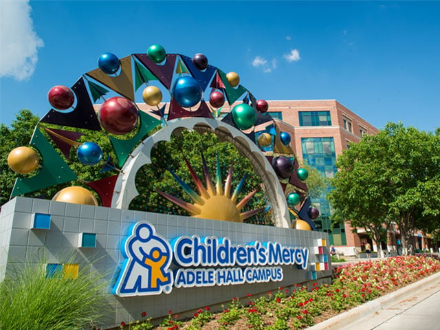 Children's Mercy Hospital Adele Hall Campus Sign