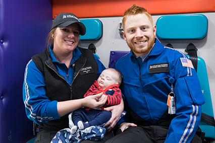 Meet Matthew, a Critical Care Transport patient at Children's Mercy.