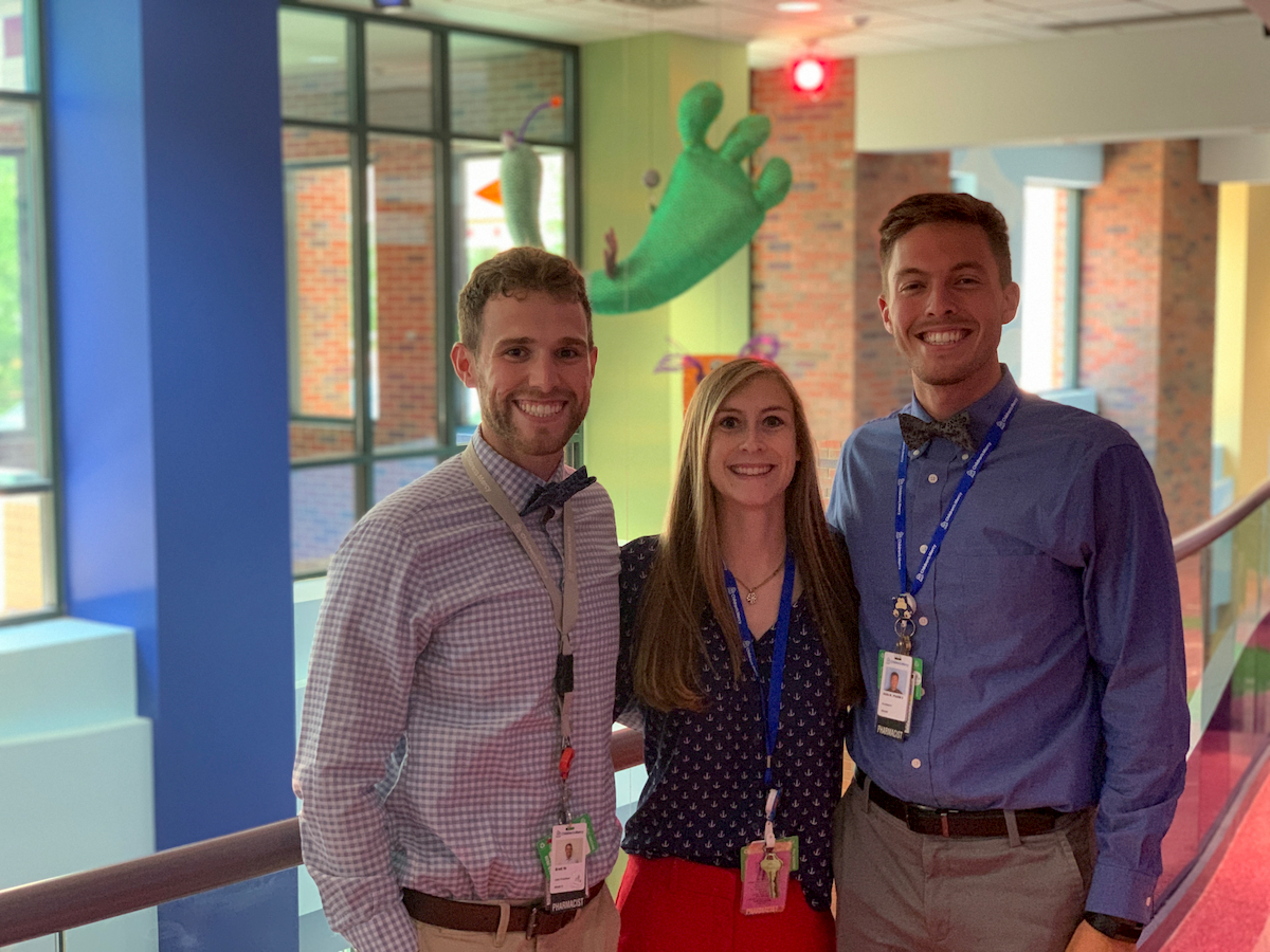 Postgraduate Year One Residents: Brett Wolford, Alli Florack, Eddie Mueller
