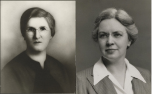 Janette Flanagan (left) and Elizabeth Martin, both nurses, served as administrators of Children's Mercy Kansas City.