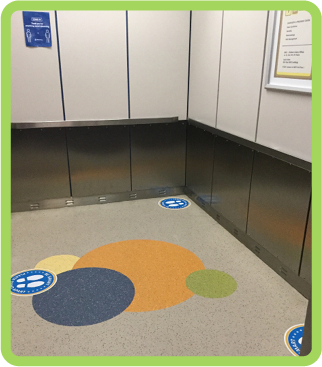 Inside a Children's Mercy elevator
